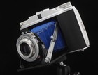 Agfa Isolette Ii - F4 5 Apotar - Serviced    New Blue Bellows  