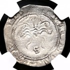 Colonial Era Spain  Ferdinand And Isabella  1474-1504  1 2 Real  Ngc Au50