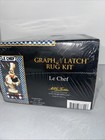 Mcg Textiles Le Chef Floral Design Latch Hook Rug Kit  37644