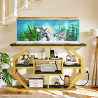 Aquarium Stand For 55-75 Gallon Tank Power Outlet Display Cabinet For Fish Tank