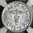 1913 Ngc Ms 63 Philippines 1 2 Centavo Culion Leper Colony Coin  25120103c 