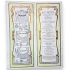 1904 Keith s Theatre Program Boston Vaudeville Acts Art Nouveau Bi Fold Booklet