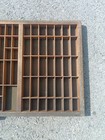 Hamilton Wood Oak Printers  Drawer Letterpress Type Set Case Shadow Box 
