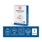 Tru Red 8 5  X 11  Multipurpose 96 Brightness White Paper 500 Sheets ream