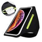 Universal Phone Armband Holder 6 5  With Card Slot   Adjustable Strap Gym Run Gy