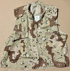 Us Army Pasgt Vest Cover Desert Storm Camo Chocolate Chip Sm-med W  Pants Sz Med