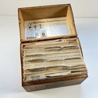 Gold Medal Flour Recipe Box Home Service 15 Dividers Handwritten Family Recipes