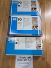 Hp Designjet 90 Printhead Cleaner   Ink Bundle Oem Original Sealed C5054a New