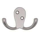 1-13 16 In  Satin Nickel Double Wall Hook