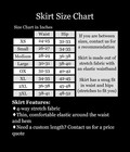 High-waist Black Mesh Mini Skirt Xs S M L Xl 2xl 3xl Plus Size Sheer See Through