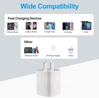Lot 10 100pcs Wall Charger 5v 1a Usb Port Plug Cube For Apple Iphone 6 7 8 x Xs