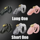 Male Plastic Chastity Padlock Lock Cages Ring Virginity Lock Belt Cb600 Bdsm