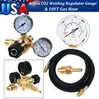 Argon Co2 Regulator Gauges Cga580   10ft Hose Fits Lincoln Miller Mig Tig Welder