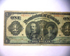1911  1  Dominion Of Canada Bank Note     very Rare    