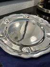 Mariposa Aluminum Brilliante Round Hand Cast 14    Charger Scalloped Edge