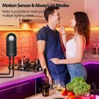 8-piece Rgb Cabinet Under-cabinet Lighting Kit  12v Motion-sensing Strip Lights