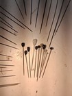 Antique To Vintage Hatpins Lot Of 33 Very Cool Very Old Td37d