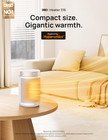 Dreo Space Heaters For Indoor Use  Portable Heater With Thermostat  1 12h
