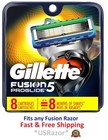 9 Gillette Fusion Proglide Power Styler Razor Blades Refill Cartridges Shaver 8