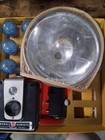 Vintage Kodak Brownie Hawkeye Flash Outfit Model Camera W original Box