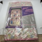 Vintage 80 s Contempo Cosmetic Makeup Bathroom Organizer Travel Case Floral Pink