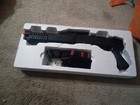 Spring Airsoft Shot Gun Black W  Orange Tip  Shell Holder  Bb Magazine