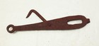 Vtg Antique Early Blacksmith Forged Made Wrought Iron Barn Door Gate Strap Hinge