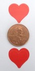 3 4  Heart Sticker Stickers Scrapbooking Crafts 50 Ct