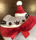 Pusheen Santa Christmas Limited Edition Plush Cat Gund Pre-owned 2015 Red Hat