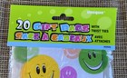 New Emoji Happy Smile Face Party Loot Treat Bag Sacks 20ct With Ties By Unique