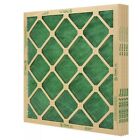 12 Pack Flanders Precisionaire Nested Glass Air Filter - 20  X 20  X 1   Green