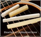 Geetargizmos Unbleached Bone Nut   Saddle Set Made For Gibson J-45 Guitar