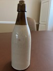 1890s Christian Moerlein Brewing Co Stoneware Bottle Old Jug Lager Bier Cinci Oh