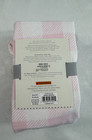 Cloud Island Polyester Rayon Jersey Fitted Crib Sheet Pink Gingham Nwt