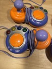 Lot Of 4 Vtech Vsmile Tv Learning System Wired Controller Model 9100   9142 Work