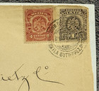 1900s Mexico Cover To R e  Dietz Co Ny     4c   12c Eagle Stamps     Chiapas Cancel