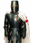 Medieval Knight Full Body Armour With Shield   Sword 15th Century Suit Of Armor