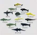 12pcs Shark Dolphin Whale Animal Figure Toy Pvc Wildlife Small Figurine Gifts