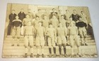 Rare Antique American Boys Football Team Uniform Sports Real Photo Postcard Rppc