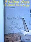 Nasa Astronaut Signed Magazine Space Shuttle Fullerton Young Crippen Engle Truly