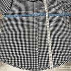 Chef Works Gingham Plaid Button Up Shirt Women   s Xl The Pike Brewing Co Seattle