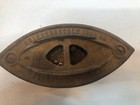 Antique Primitive Vintage Cast Iron Colebrookdale Sad Iron No Handle