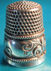  1234 Sterling Silver  Thimble - Simons Bros Co  size 8 