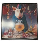 Bud Light Beer Sign Spuds Mackenzie Lighted Original Party Animal 86    Works Flaw