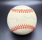 Mickey Mantle Signed Autograph Bobby Brown Oal Official American League Baseball
