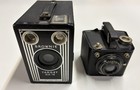 Vintage Brownie Box Cameras- Sold As A Lot Of 2