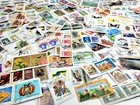 Quarter Pound Of Foreign Stamp Kiloware Mixture On Paper