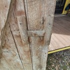 Antique Primitive Wood Barn Door-w hinges   From Southern Vt