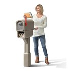Step2 Mailmaster Express Plus Plastic Mailbox Mocha Finish New