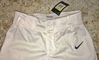 Nike Stock All Out 3 4 Length White Softball Pants Fast Pitch Nwt Womens Sz M Xl
